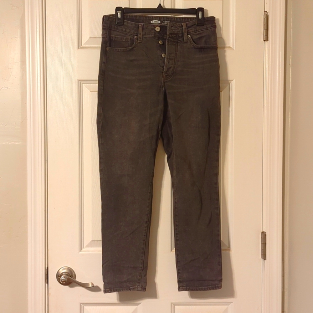 Old Navy OG straight. High Rise sz 8